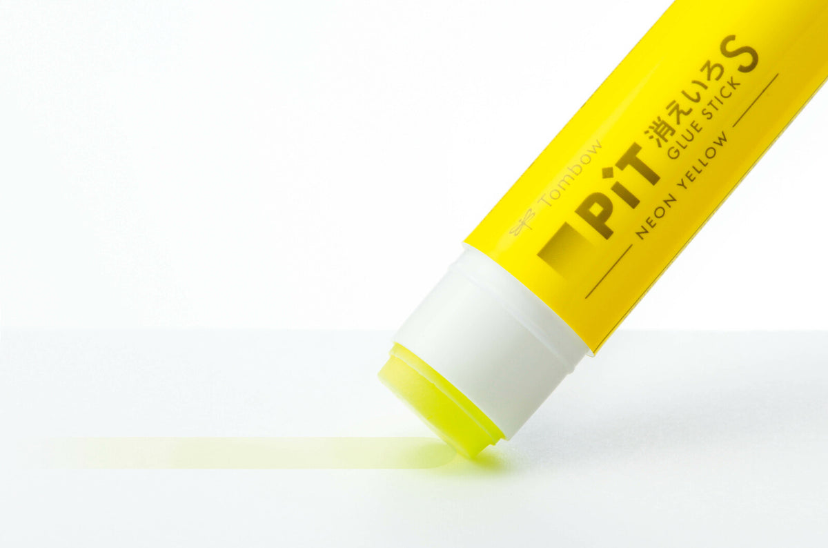 TOMBOW PiT Glue Stick - Neon Yellow