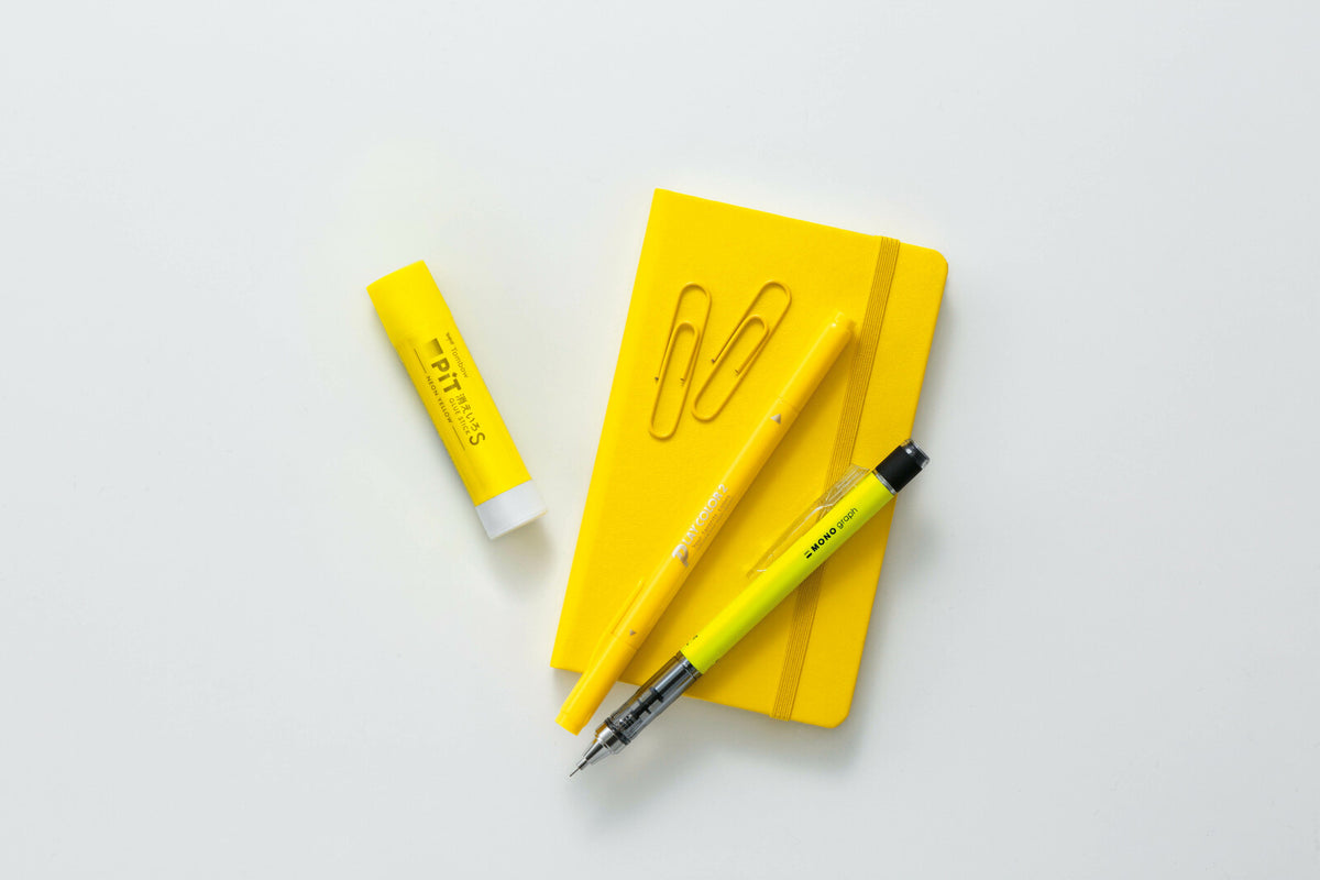 TOMBOW PiT Glue Stick - Neon Yellow