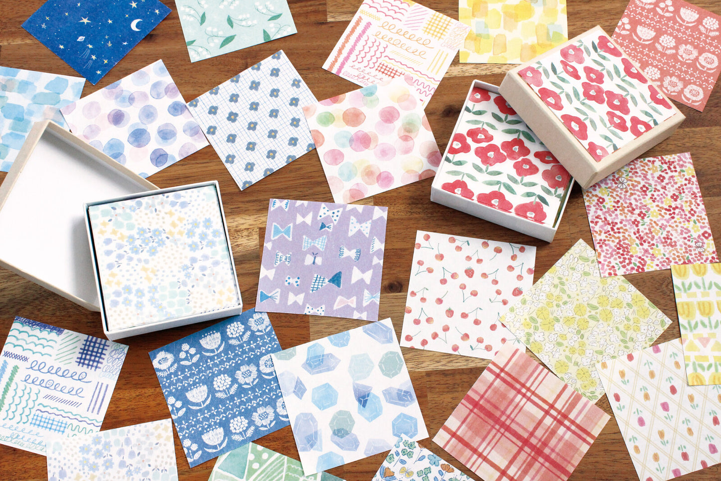 FURUKAWA SHIKO Origami Paper Set - Small Box Cool Colour