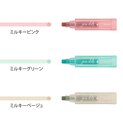 MIDORI Join Dots 3-Colour Marking Pen