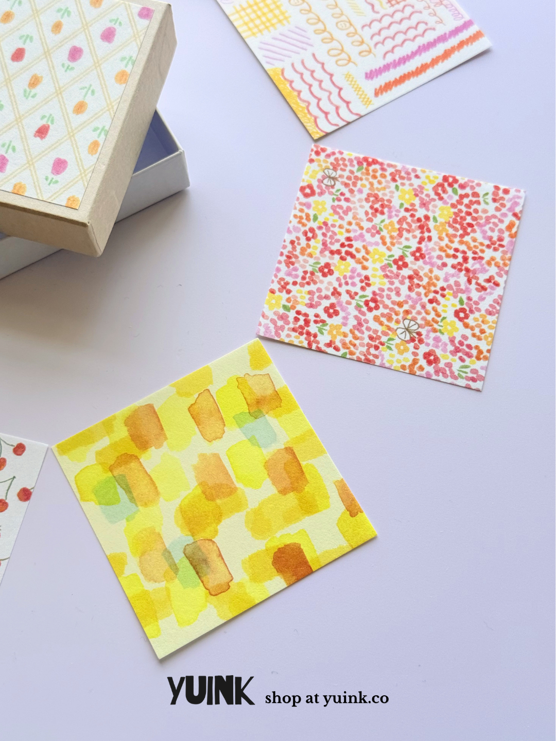 FURUKAWA SHIKO Origami Paper Set - Small Box Warm Colour