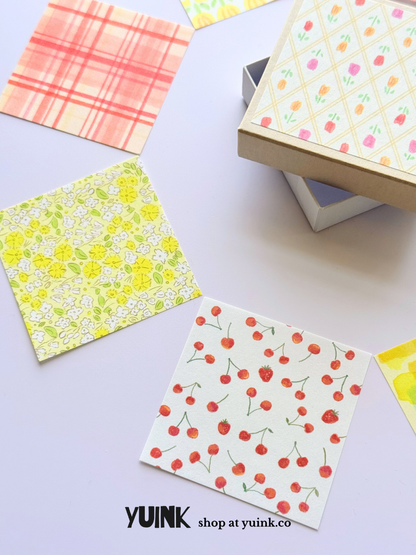 FURUKAWA SHIKO Origami Paper Set - Small Box Warm Colour