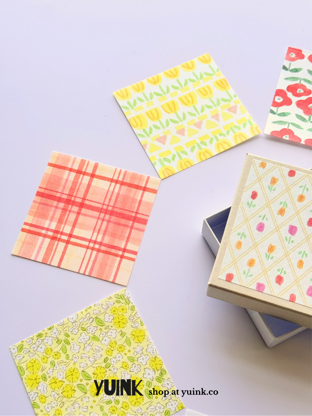 FURUKAWA SHIKO Origami Paper Set - Small Box Warm Colour