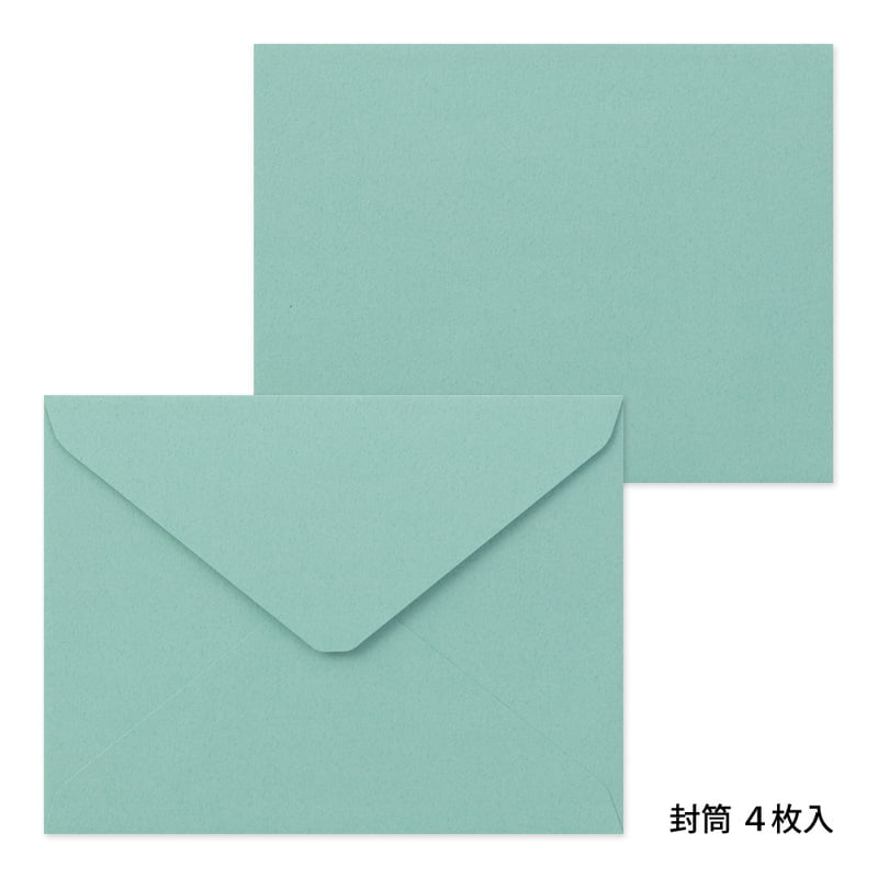 MIDORI Letterpress Die-cut Letter Set - Lemon