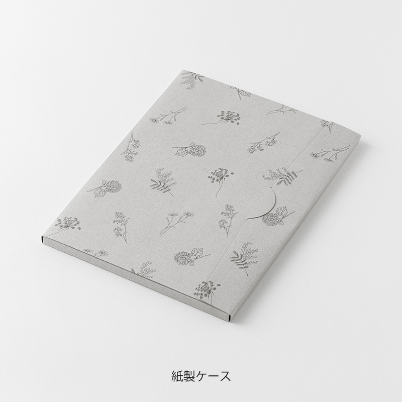 MIDORI Washi Paper Letter Set - Flower Green