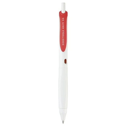 KOKUYO Good Tools Ballpoint Pen - Red 0.5mm