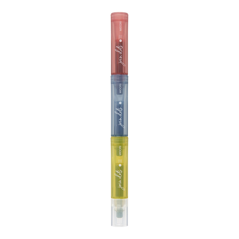 MIDORI Join Dots 3-Colour Marking Pen